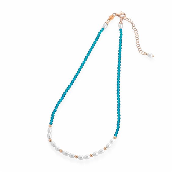 Halskette Glamour Dame in Silber Perla LGNK377.3- - LGNK377.3-